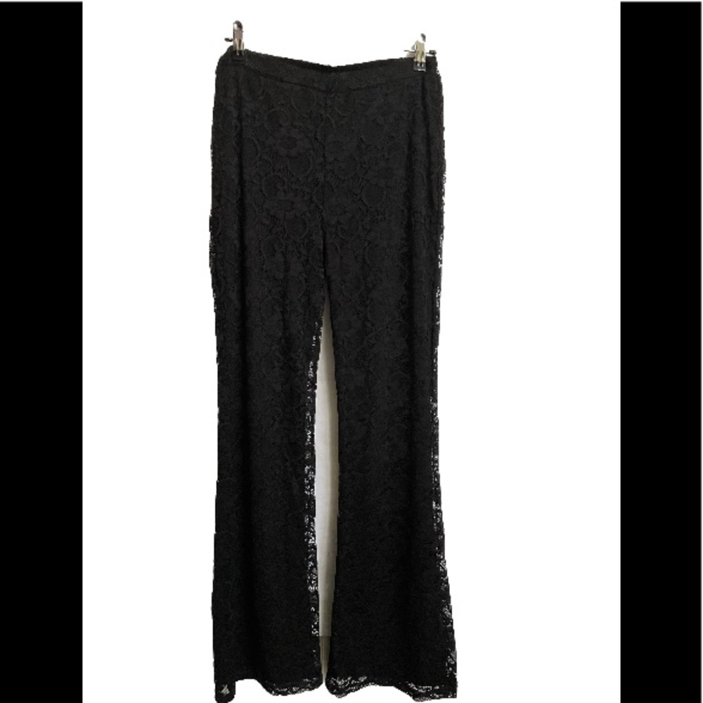 Black Lace Pants